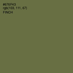 #676F43 - Finch Color Image