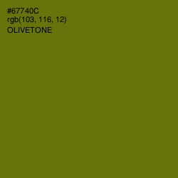 #67740C - Olivetone Color Image