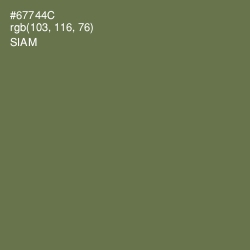#67744C - Siam Color Image