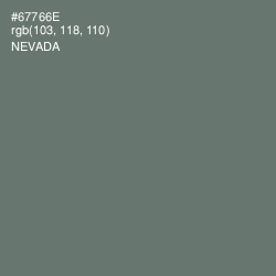 #67766E - Nevada Color Image