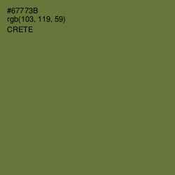 #67773B - Crete Color Image