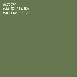 #677750 - Willow Grove Color Image