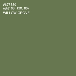 #677850 - Willow Grove Color Image