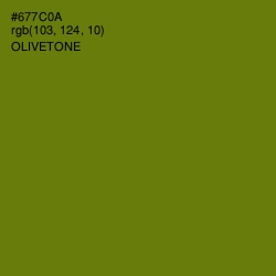 #677C0A - Olivetone Color Image