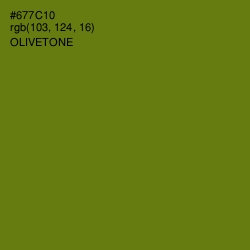 #677C10 - Olivetone Color Image