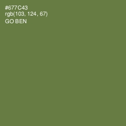 #677C43 - Go Ben Color Image