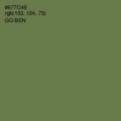 #677C49 - Go Ben Color Image