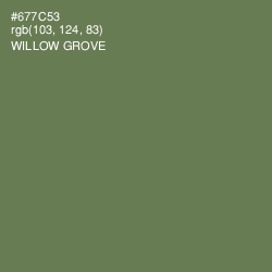 #677C53 - Willow Grove Color Image