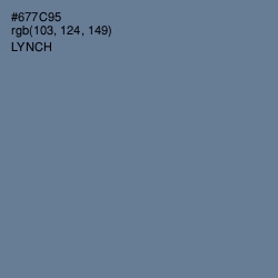 #677C95 - Lynch Color Image