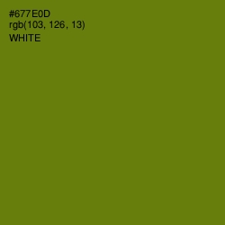 #677E0D - Olivetone Color Image