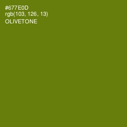 #677E0D - Olivetone Color Image