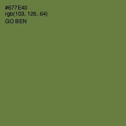 #677E40 - Go Ben Color Image