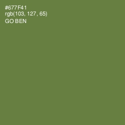 #677F41 - Go Ben Color Image