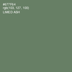 #677F64 - Limed Ash Color Image