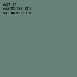 #678179 - Viridian Green Color Image