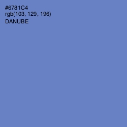 #6781C4 - Danube Color Image