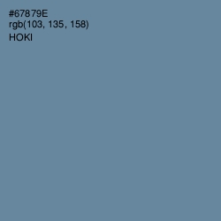 #67879E - Hoki Color Image