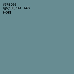 #678D93 - Hoki Color Image