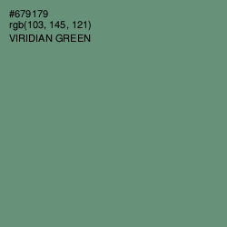 #679179 - Viridian Green Color Image
