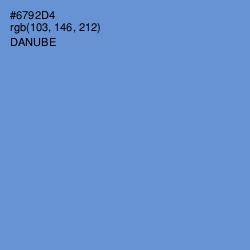 #6792D4 - Danube Color Image