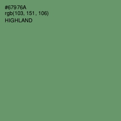 #67976A - Highland Color Image