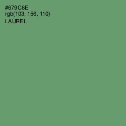 #679C6E - Laurel Color Image