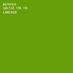 #679F0A - Limeade Color Image