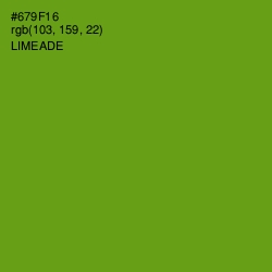 #679F16 - Limeade Color Image