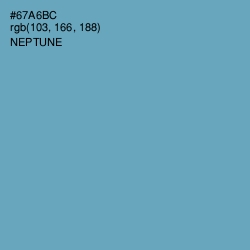 #67A6BC - Neptune Color Image