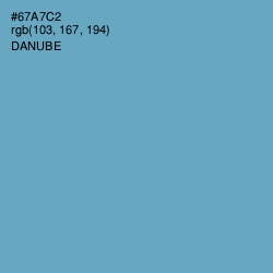 #67A7C2 - Danube Color Image