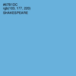 #67B1DC - Shakespeare Color Image