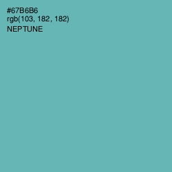 #67B6B6 - Neptune Color Image