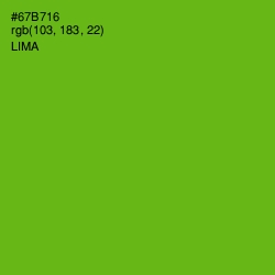 #67B716 - Lima Color Image