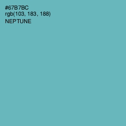 #67B7BC - Neptune Color Image