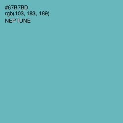 #67B7BD - Neptune Color Image