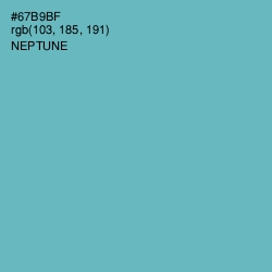 #67B9BF - Neptune Color Image