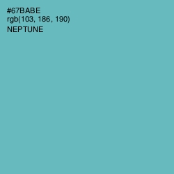 #67BABE - Neptune Color Image