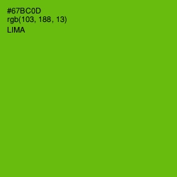 #67BC0D - Lima Color Image