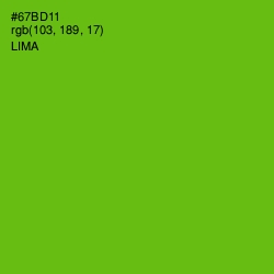 #67BD11 - Lima Color Image