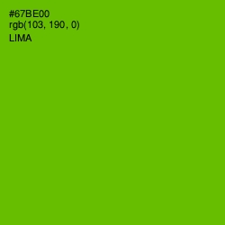 #67BE00 - Lima Color Image