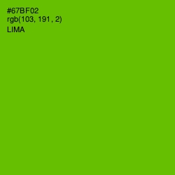 #67BF02 - Lima Color Image