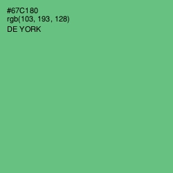 #67C180 - De York Color Image