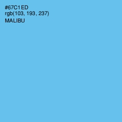 #67C1ED - Malibu Color Image