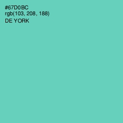 #67D0BC - De York Color Image