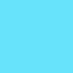 #67E4FB - Turquoise Blue Color Image