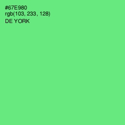 #67E980 - De York Color Image