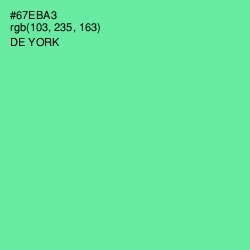 #67EBA3 - De York Color Image
