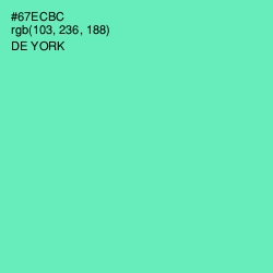#67ECBC - De York Color Image