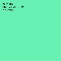 #67F1B3 - De York Color Image