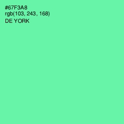 #67F3A8 - De York Color Image